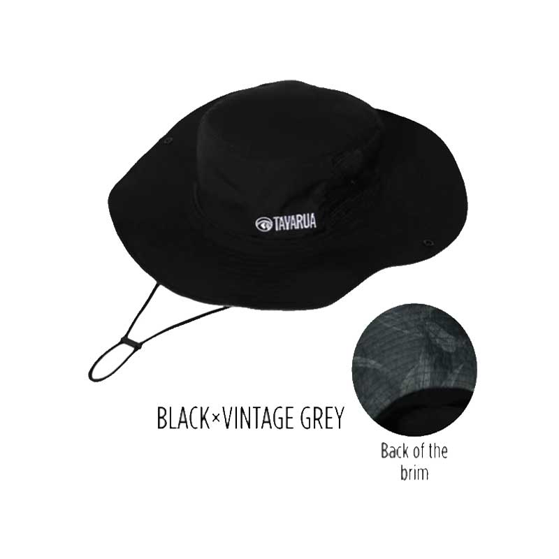 Tavarua Black Vintage Grey Hat